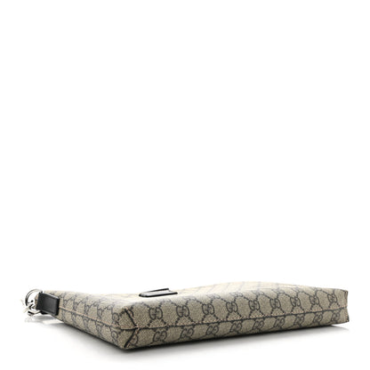 Gucci GG Supreme Monogram Mens Wristlet Black 4 of 7