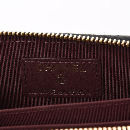 Chanel Caviar Quilted Zip Coin Purse Black 6 of 8