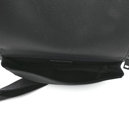 Louis Vuitton Grained Calfskin Aerogram Takeoff Sling Black 5 of 13