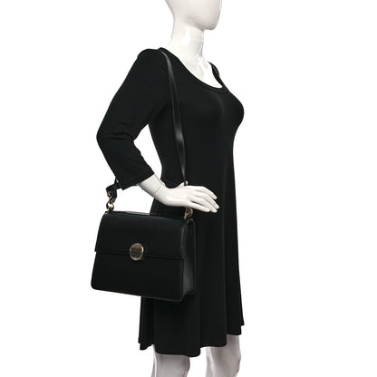 Chloe Box Calfskin Medium Penelope Top Handle Bag Black 2 of 8