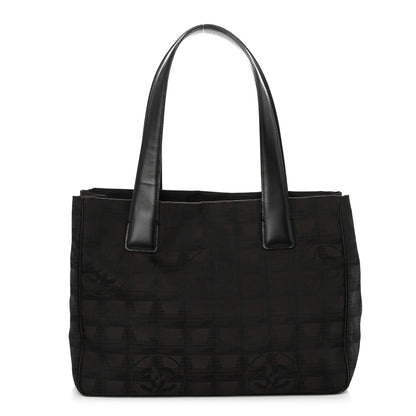 Chanel Nylon Small Travel Tote Brown 1 of 9