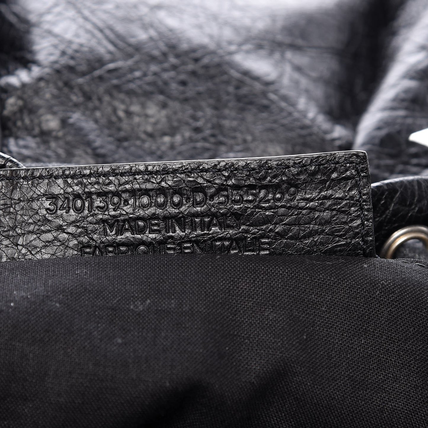 Agneau Classic Hardware S Traveler Backpack Black