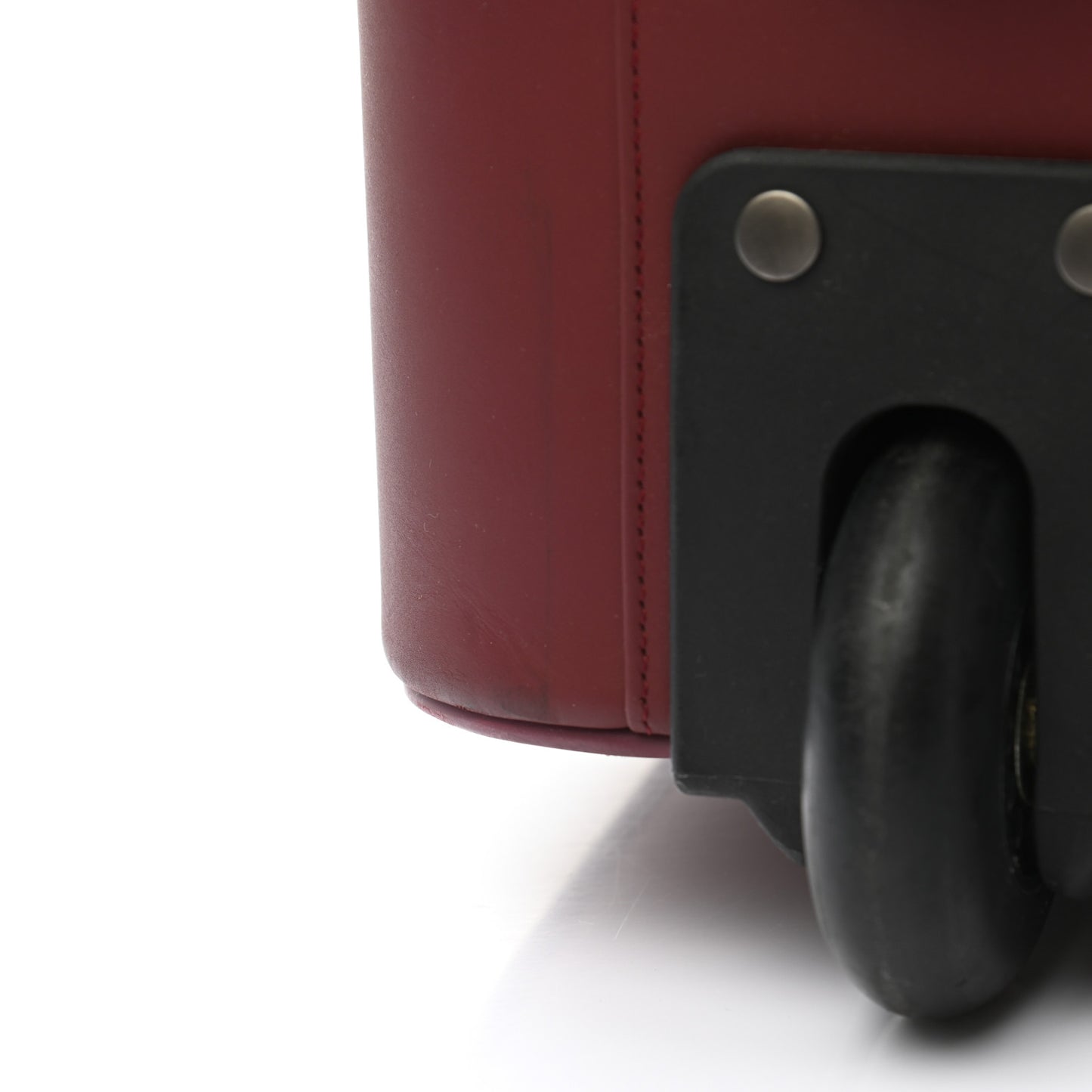 Nappa Intrecciato Carry On Luggage Red