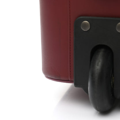 Bottega Veneta Nappa Intrecciato Carry On Luggage Red 10 of 11