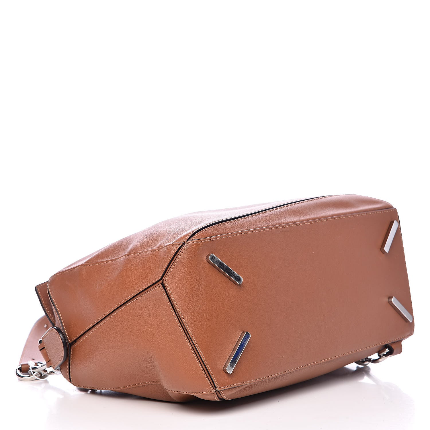 Loewe Calfskin Medium Puzzle Bag Tan 4 of 15