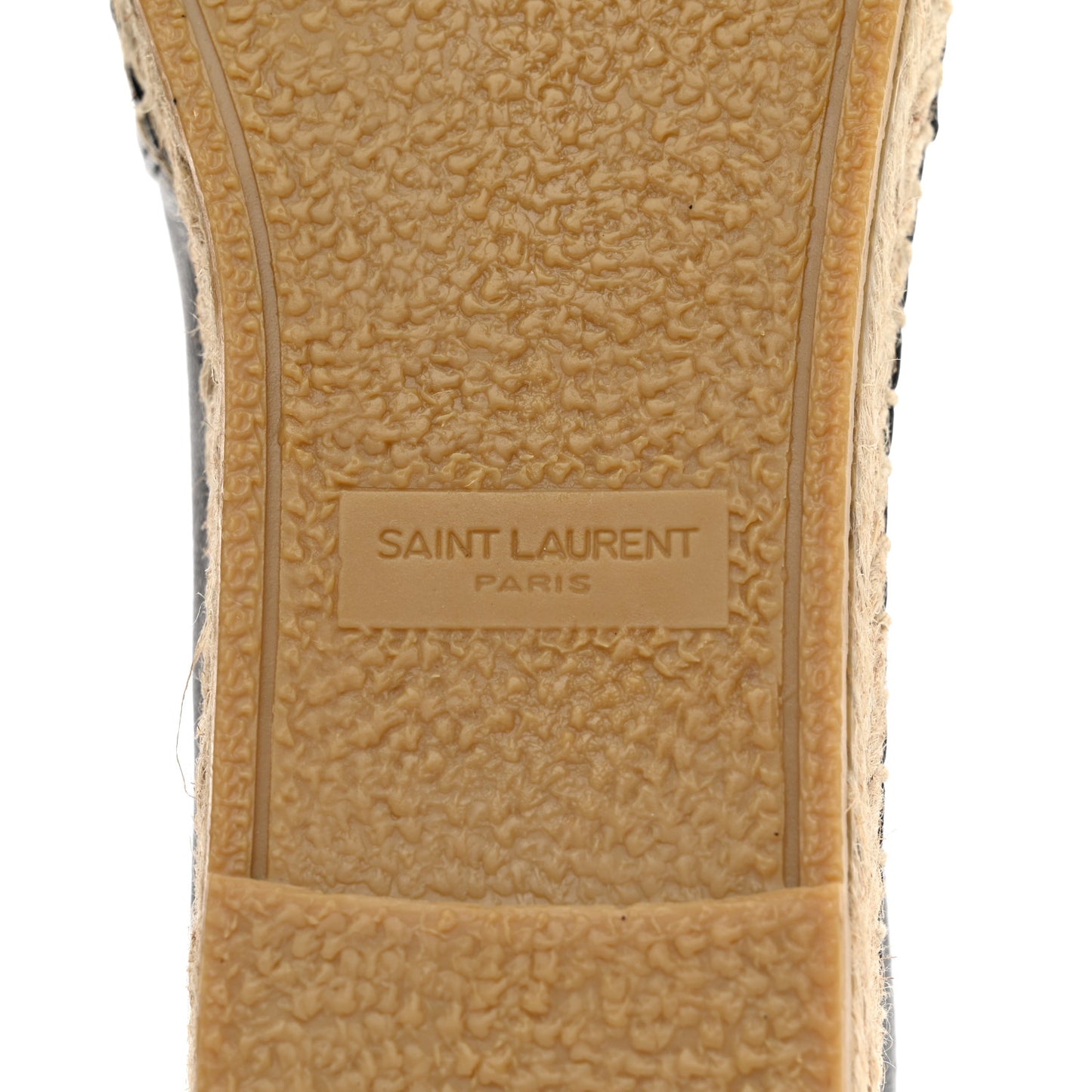 Lambskin Monogram Espadrilles 36.5 Black