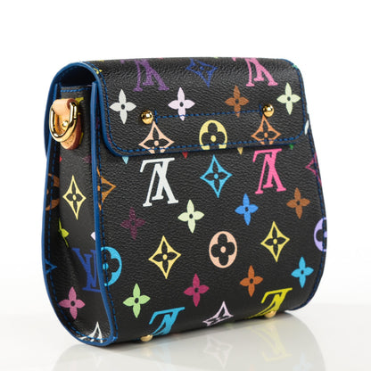 Louis Vuitton Monogram Multicolor Heartbreaker Black 3 of 7