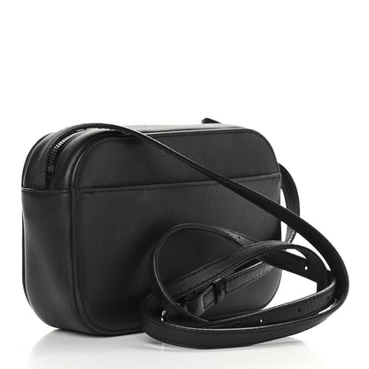 Balenciaga Calfskin Logo XS Everyday Camera Bag Black 3 of 10