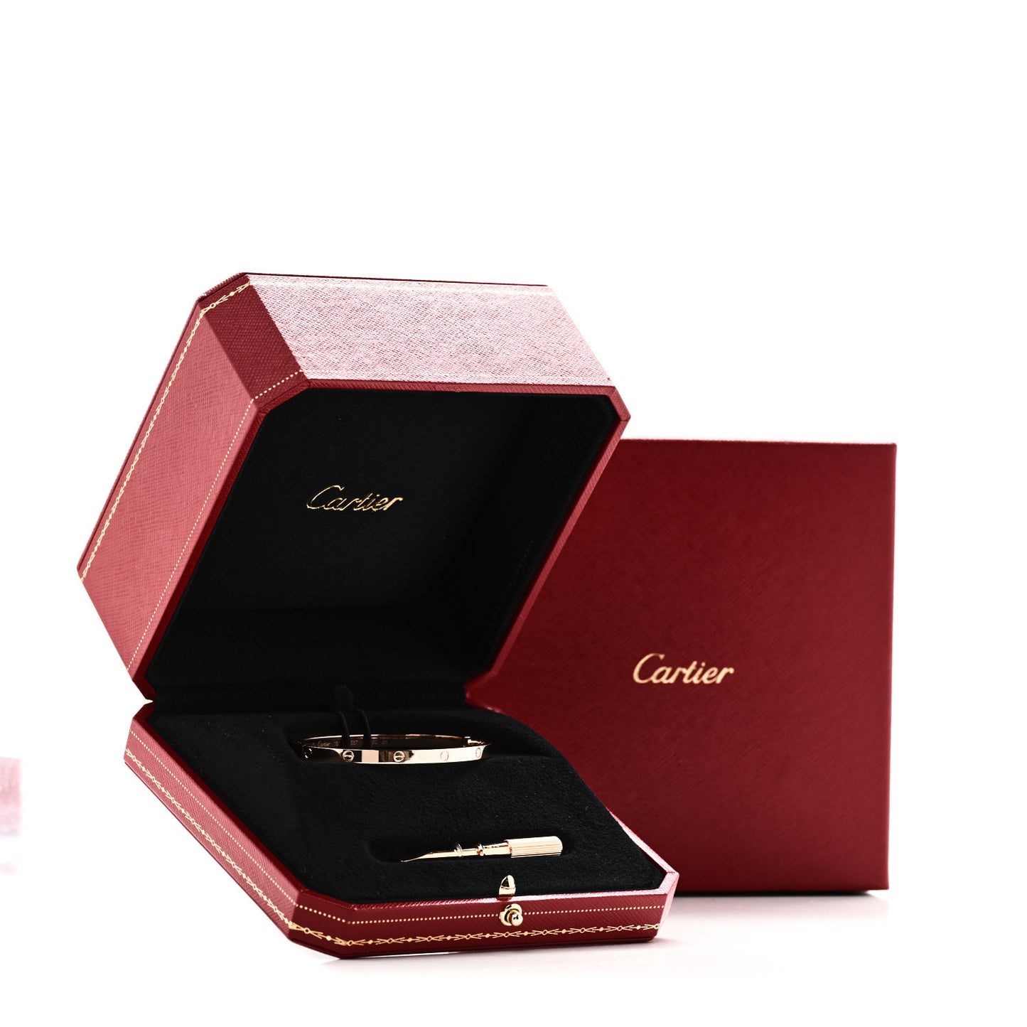 18K Pink Gold Small LOVE Bracelet 16