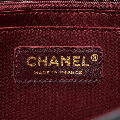 Chanel Lambskin Quilted Large Golden Class Flap Navy 7 of 15