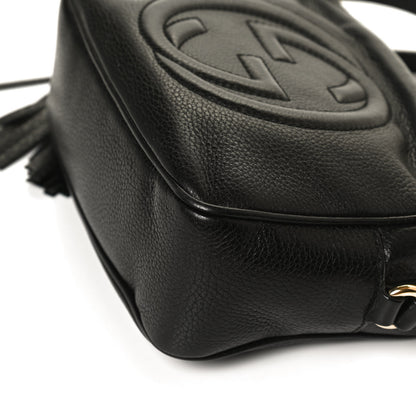 Gucci Pebbled Calfskin Small Soho Disco Bag Black 12 of 14