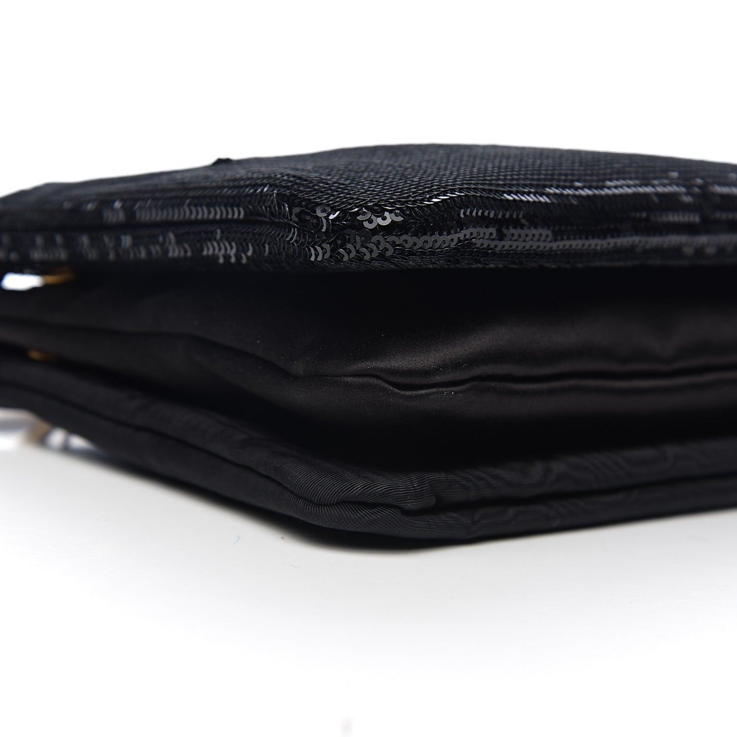 Sequin Small Trio Crossbody Bag Black