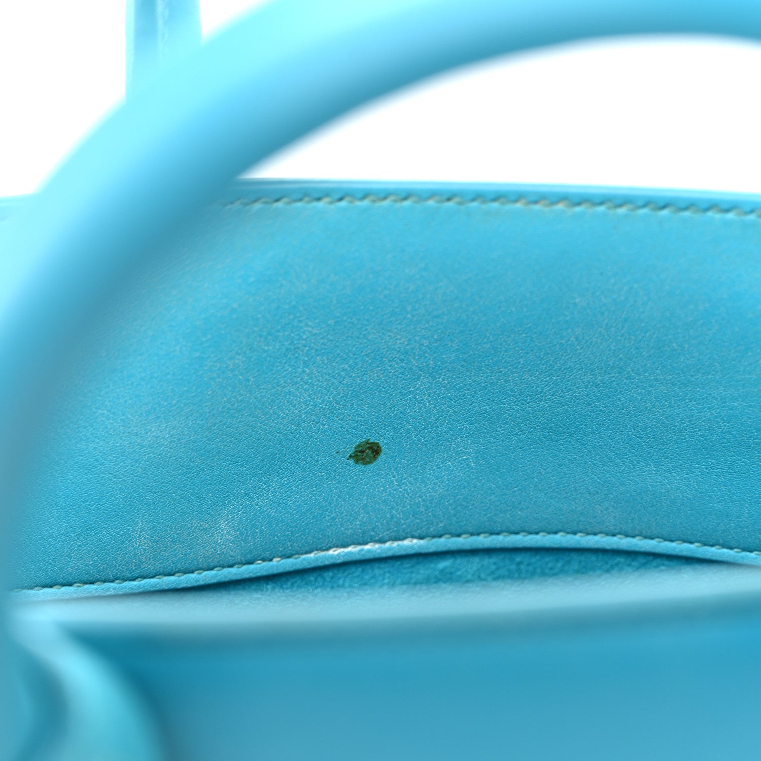 Saint Laurent Calfskin Nano Sac De Jour Turquoise 32 of 33