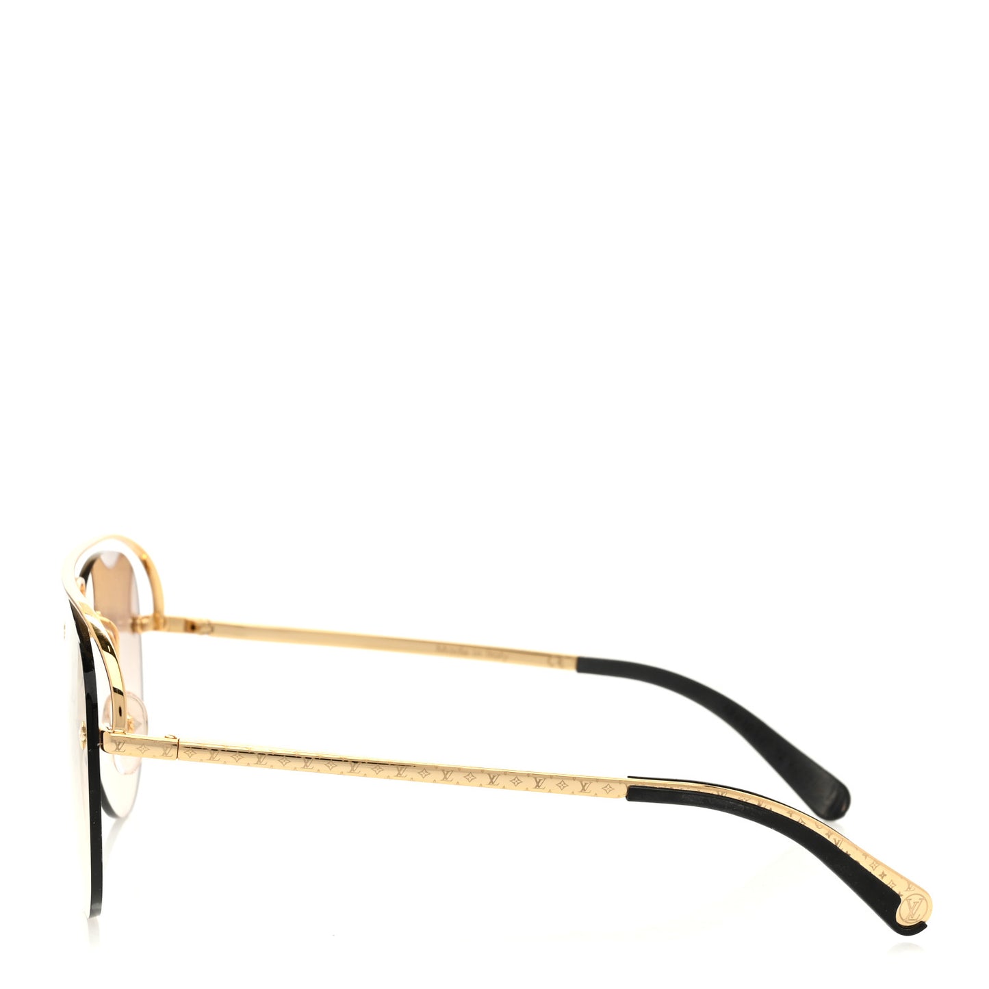 Monogram Grease Sunglasses Z1366E Gold