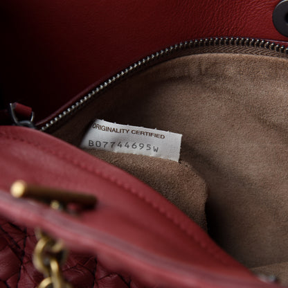 Bottega Veneta Nappa Intrecciato Medium Tote Red 10 of 11