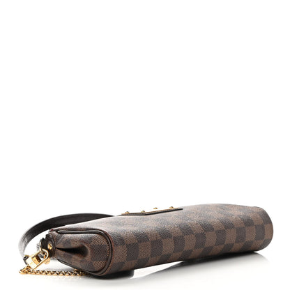 Louis Vuitton Damier Ebene Eva Clutch 4 of 14