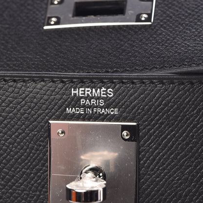 Hermes Epsom Kelly Sellier 28 Black 26 of 41
