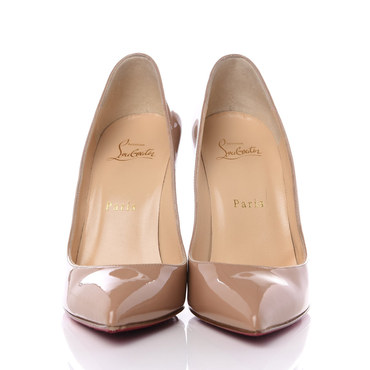 Patent Pigalle Follies 100 Pumps 36.5 Nude