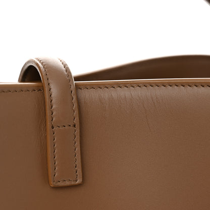 Saint Laurent Shiny Calfskin Le 37 Bucket Bag Dark Cork 13 of 15
