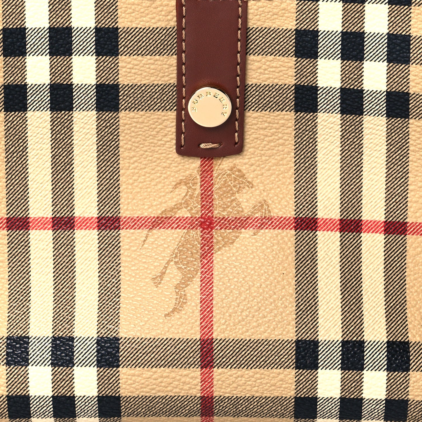 Haymarket Check Shoulder Bag Brown