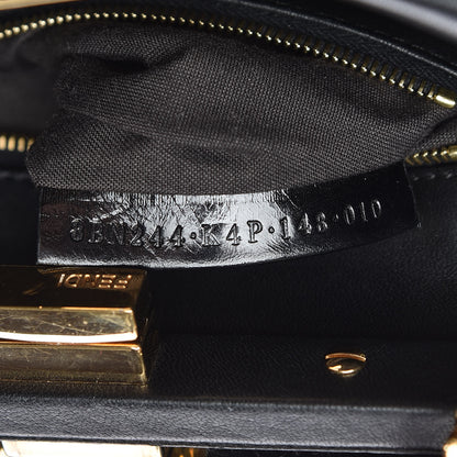 Fendi Nappa Mini Peekaboo Iconic Satchel Black 11 of 13