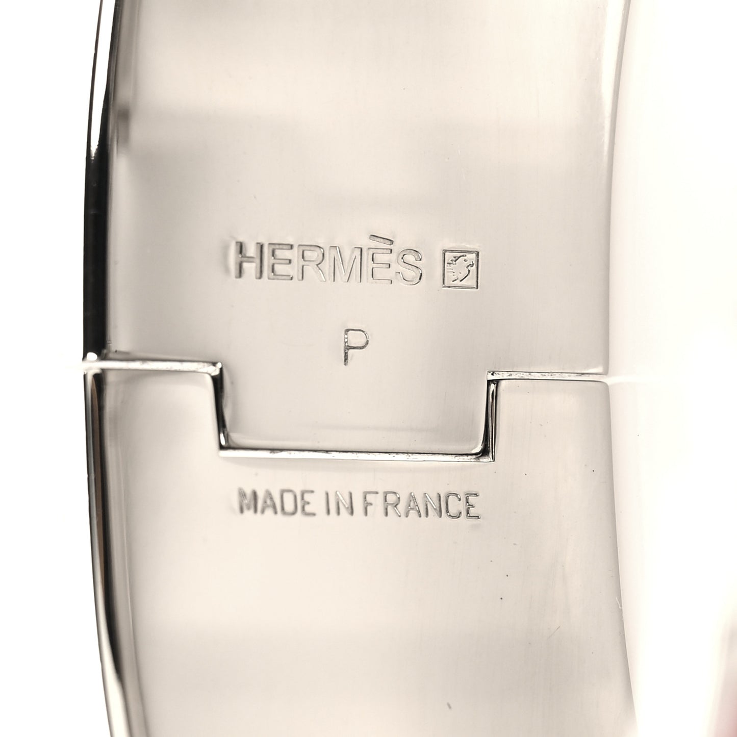 Enamel Wide Clic Clac H Bracelet PM Rouge Bandana