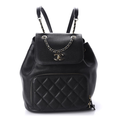 Chanel Caviar Quilted Business Affinity Backpack Black 1 of 10