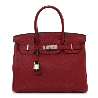 Hermes Togo Birkin 30 Rouge Grenat 1 of 15