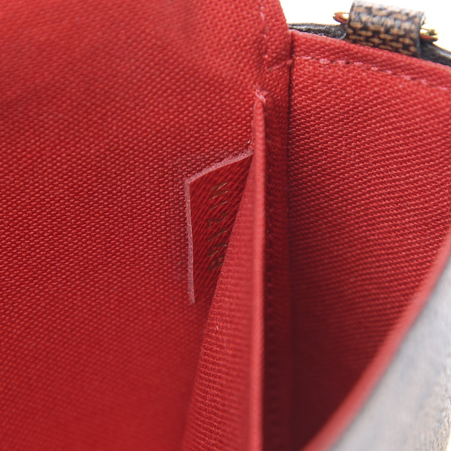 Monogram My LV World Tour Pochette Felicie Chain Wallet Coquelicot