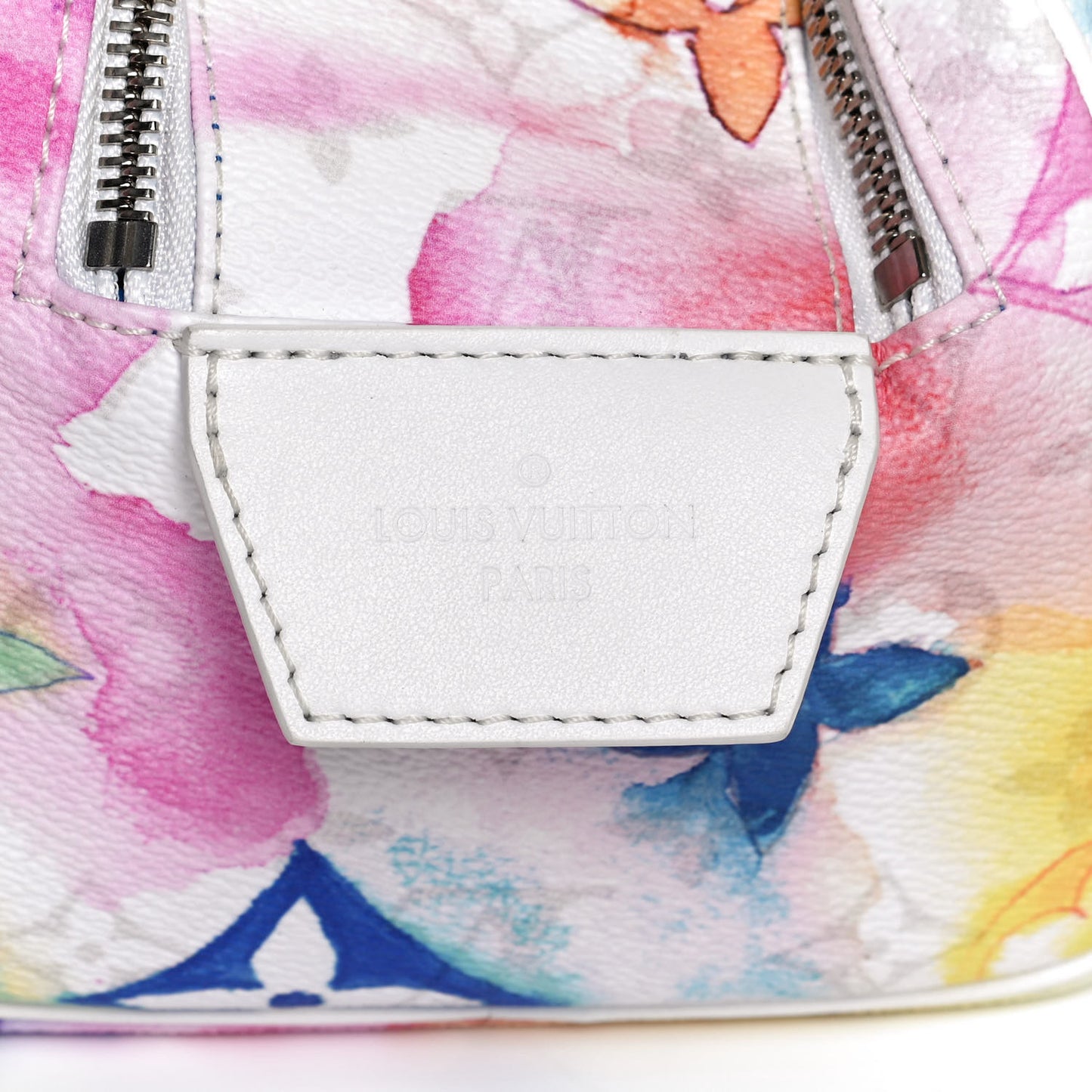Monogram Watercolor Dopp Kit Toilet Pouch Multicolor