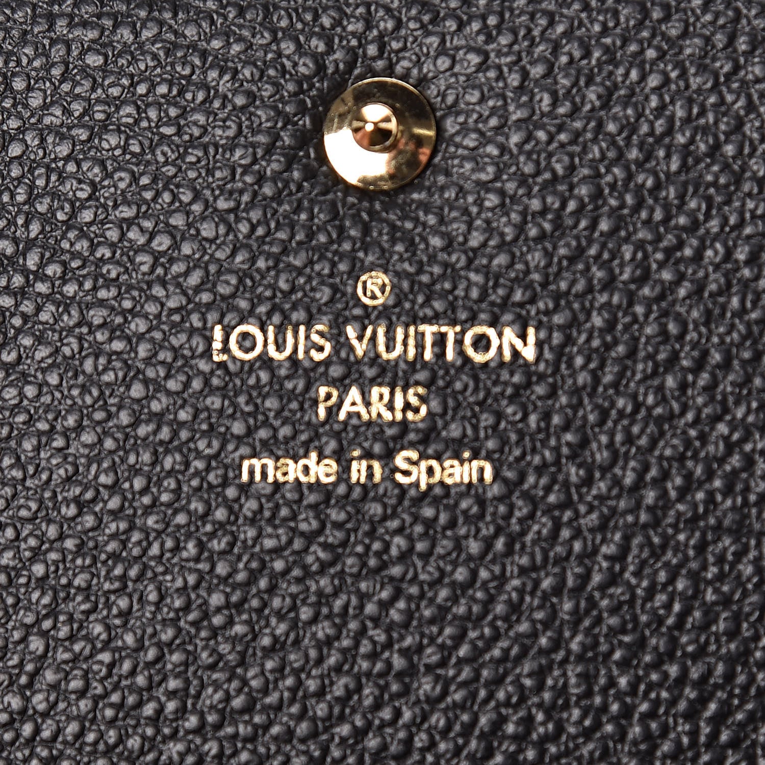 Louis Vuitton Empreinte Business Card Holder Black 6 of 7