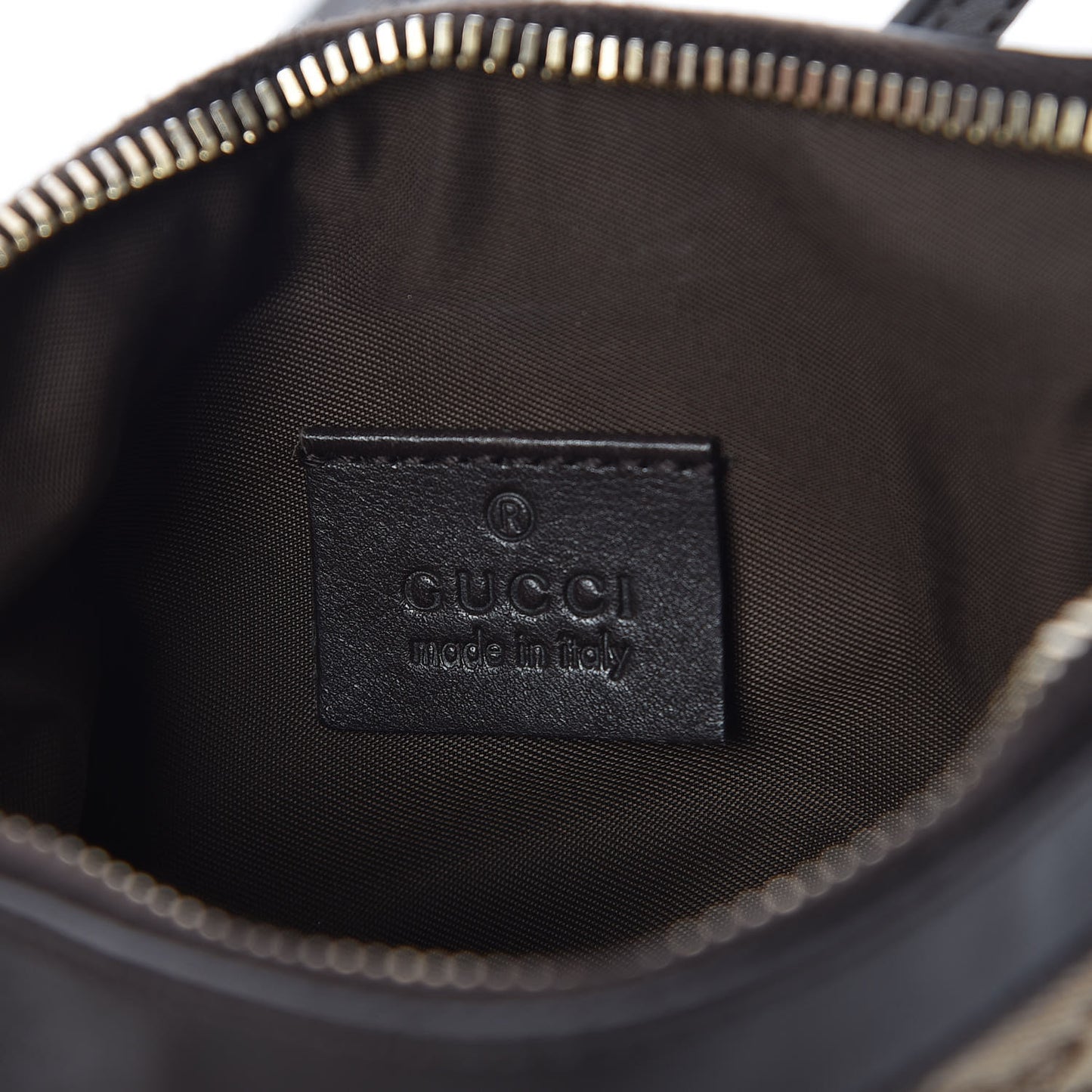 Monogram GG Heart Charm Crossbody Pochette Brown