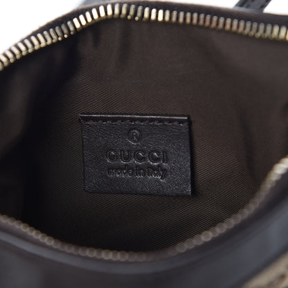 Gucci Monogram GG Heart Charm Crossbody Pochette Brown 6 of 9
