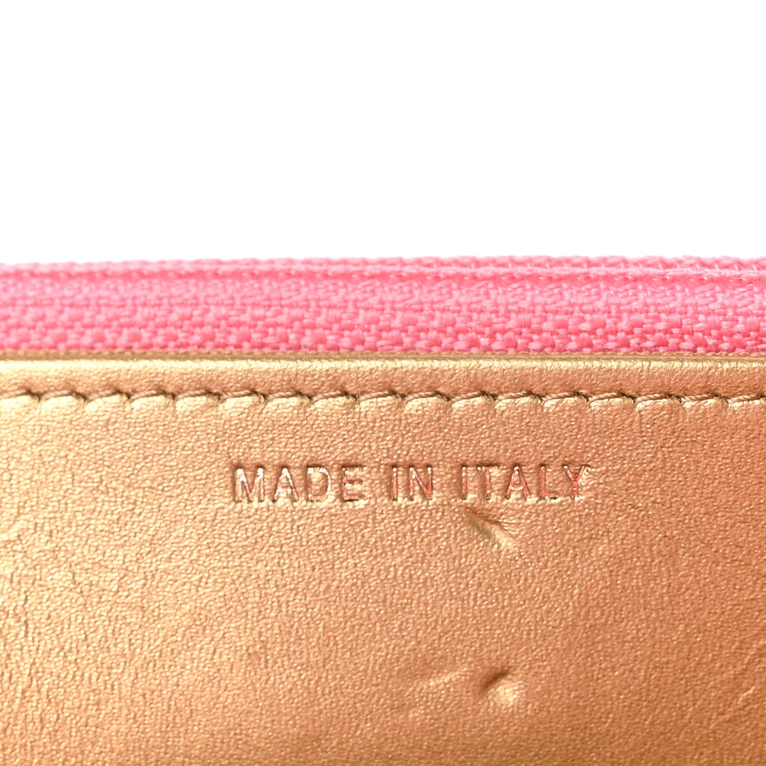 Chanel Lambskin Quilted CC Pearl Crush Wallet on Chain WOC Pink 7 of 10