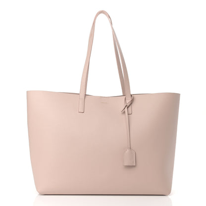 Saint Laurent Calfskin Large Shopping Tote Pale Blush 3 of 18