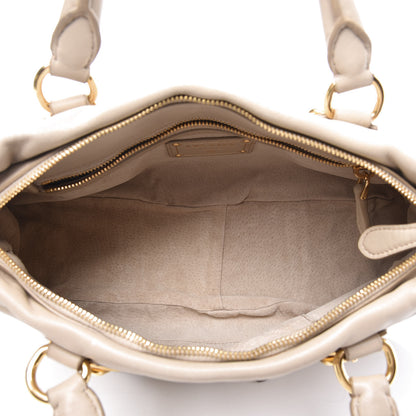 Prada Soft Calfskin Shopping Satchel Talco 4 of 11