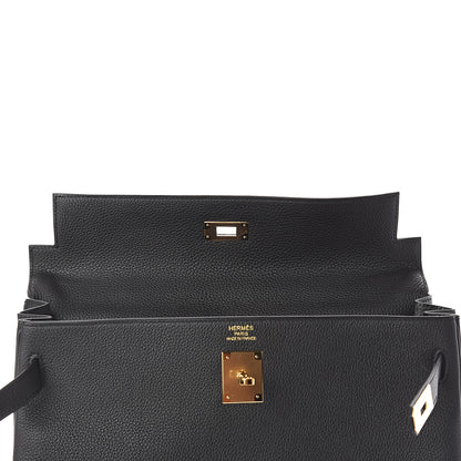Hermes Togo Kelly Retourne 35 Black 15 of 33