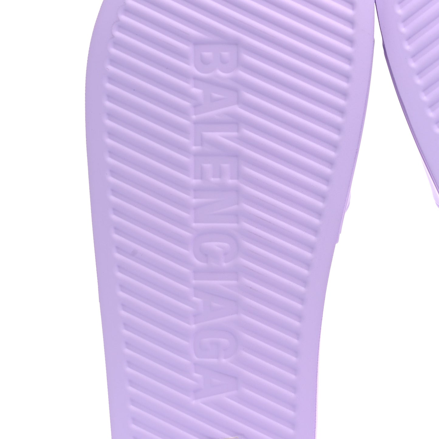 Rubber BB Womens Pool Slide Sandals 37 Lilac