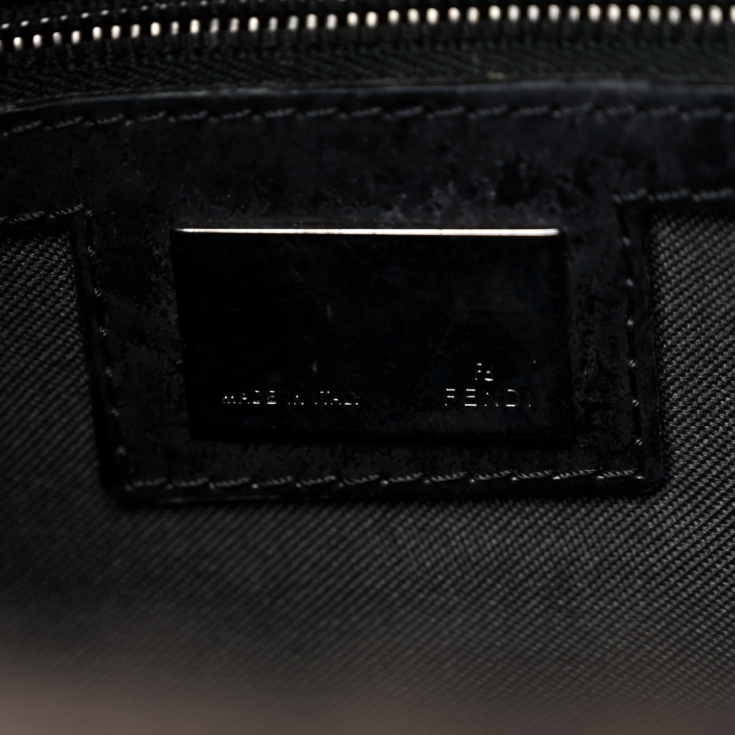 Fendi Zucchino Mama Baguette Brown 6 of 9