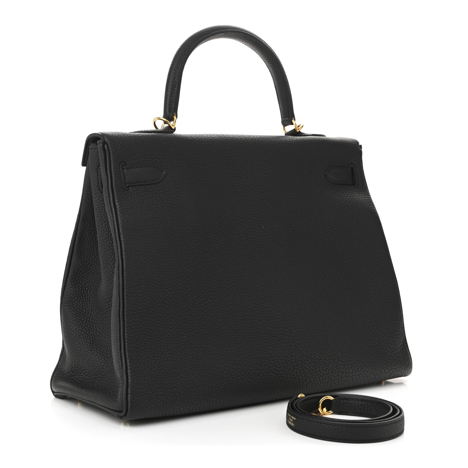 Hermes Togo Kelly Retourne 35 Black 3 of 11