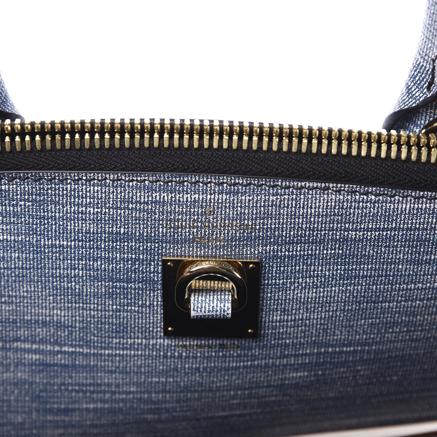 Louis Vuitton Epi City Steamer MM Blue Jean 5 of 10