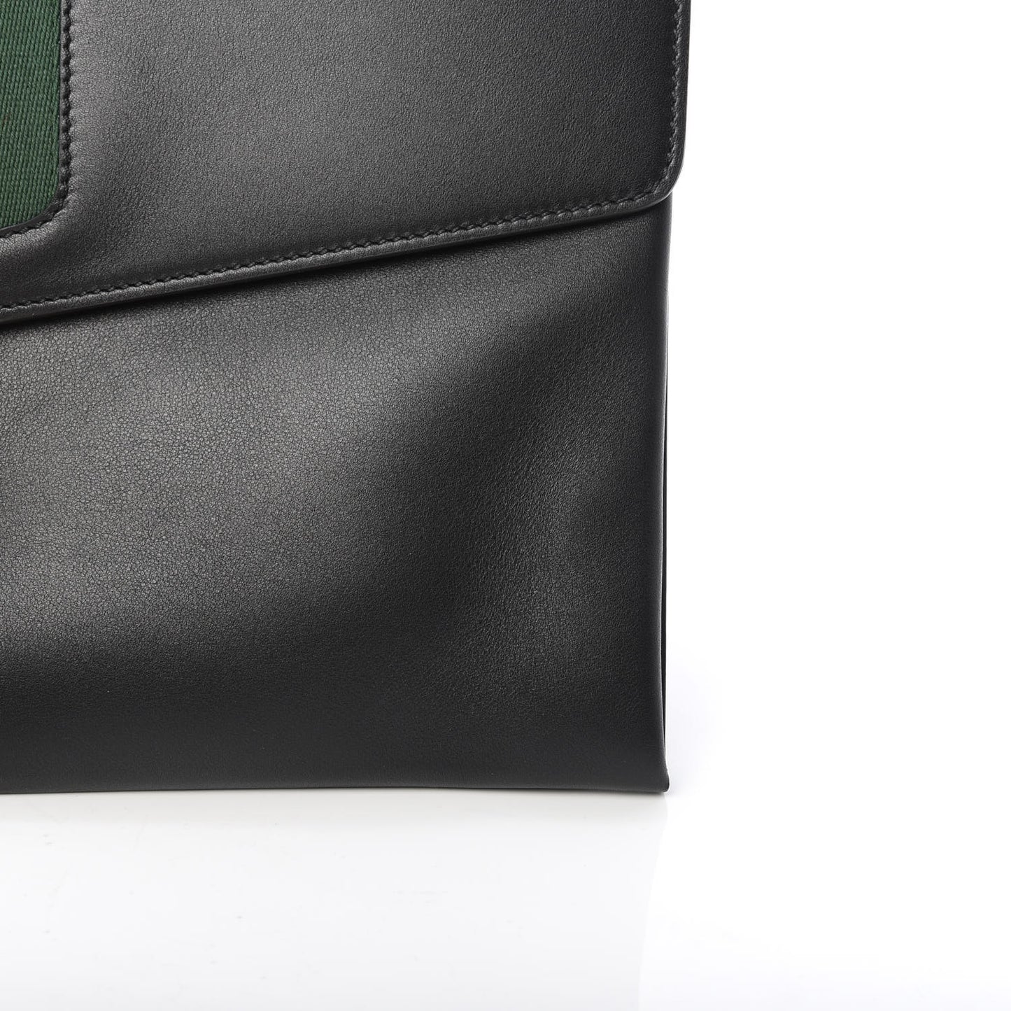 Calfskin Maxi Sylvie Clutch Black
