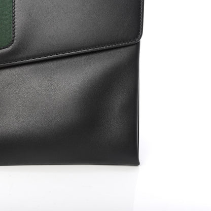 Gucci Calfskin Maxi Sylvie Clutch Black 8 of 8