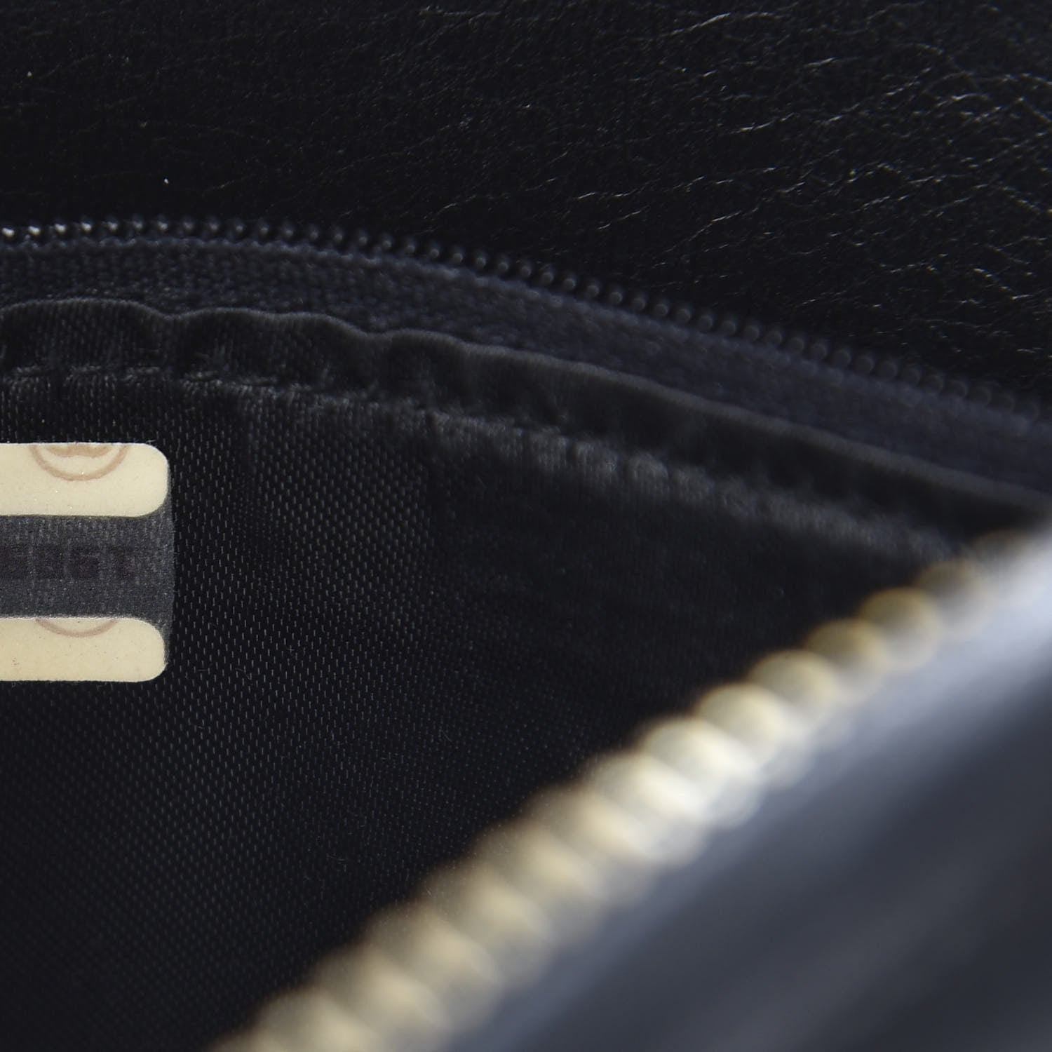 Chanel Lambskin Chevron Quilted Tassel Camera Case Black 8 of 14