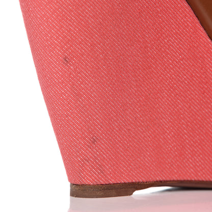 Louis Vuitton Canvas Destination Wedges 39 Coraile 13 of 19