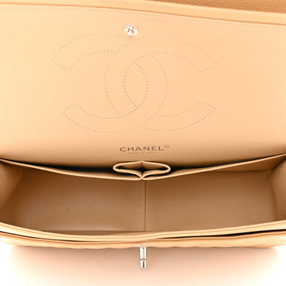 Chanel Caviar Quilted Jumbo Double Flap Beige Clair 5 of 14