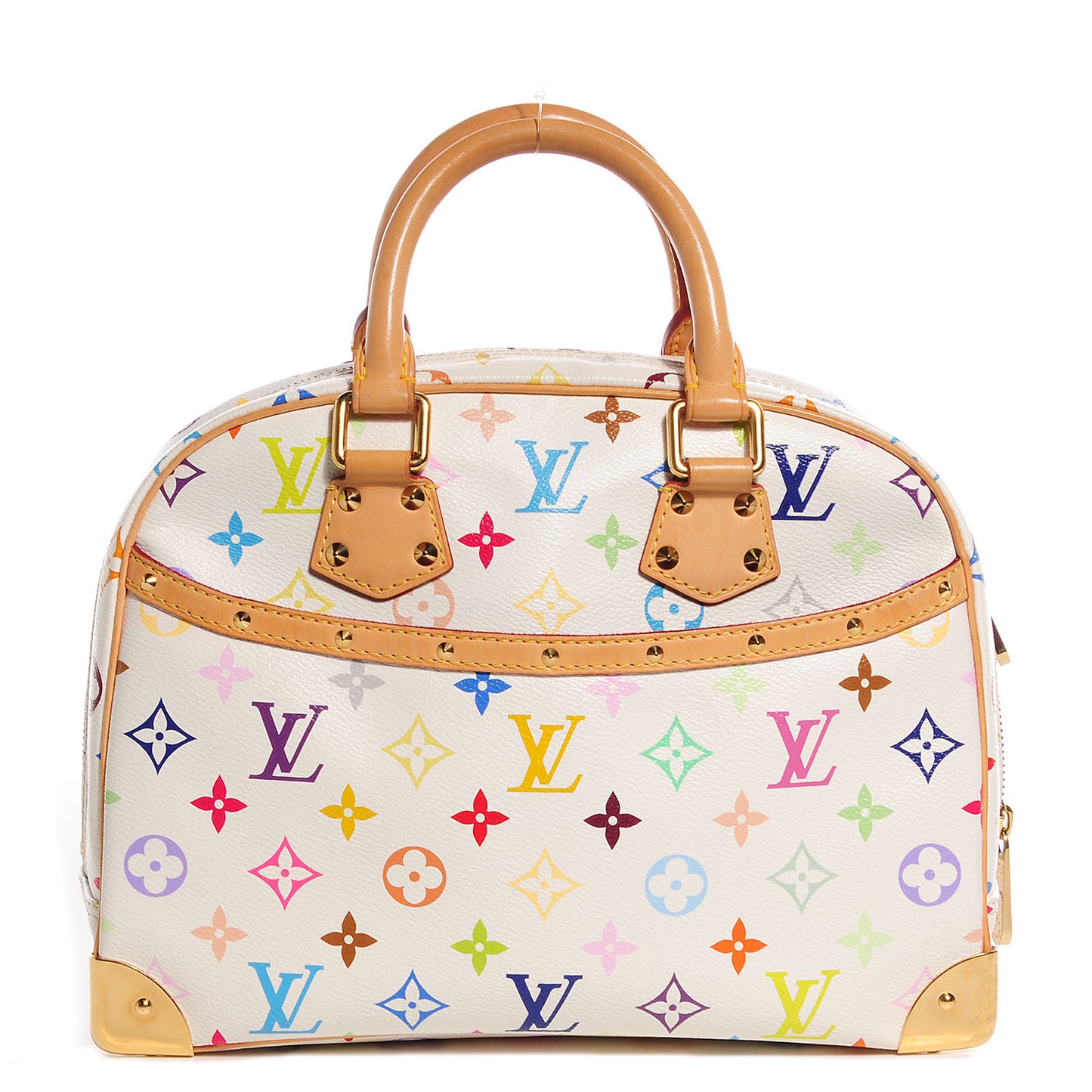 Monogram Multicolor Trouville White