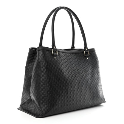 Gucci Soft Microguccissima Large Tote Black 3 of 10
