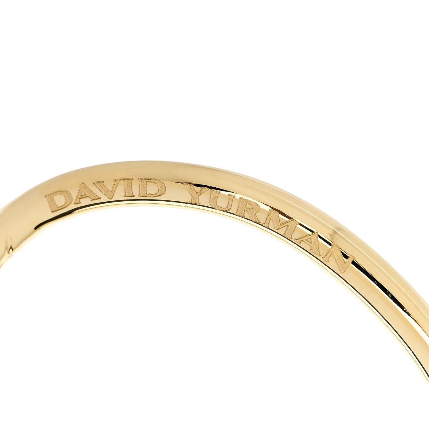 18K Yellow Gold 5mm Pure Form Smooth Bangle Bracelet
