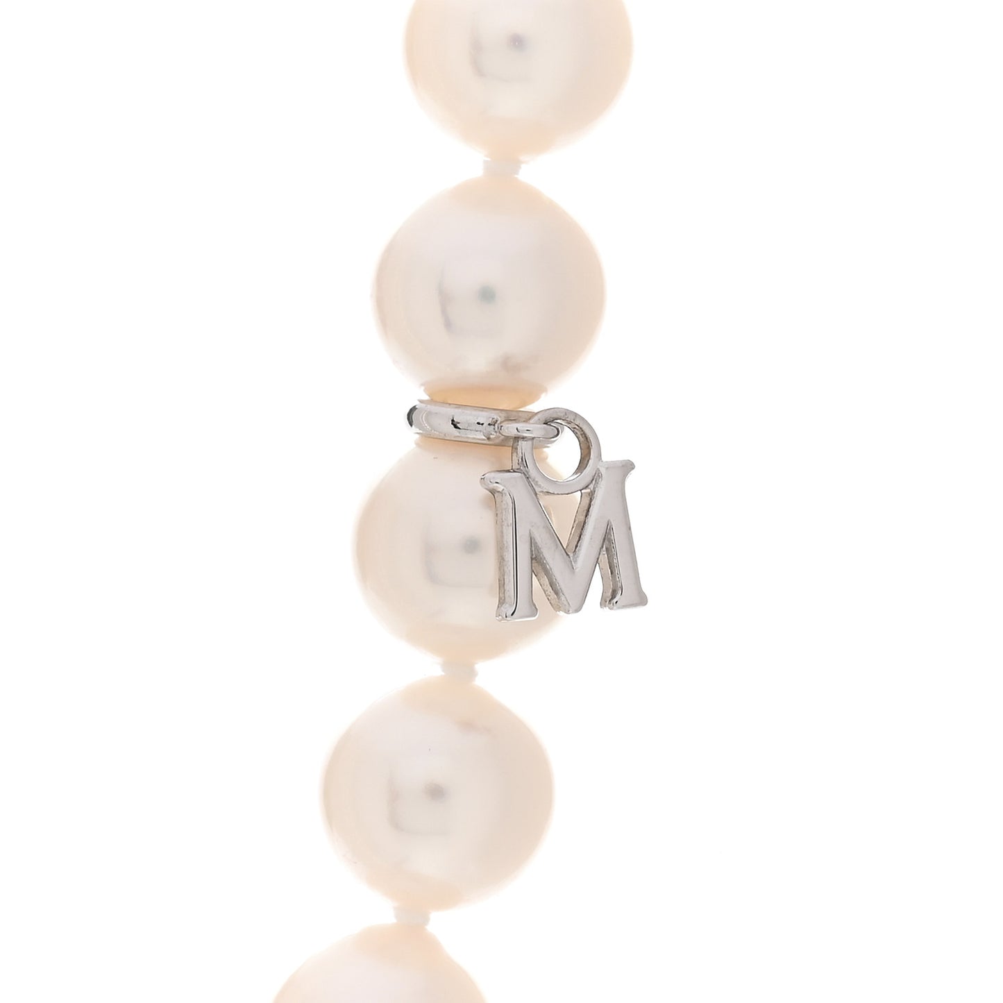 18K White Gold Diamond Akoya Pearl South Sea Pearl 7-11mm Fusion Necklace